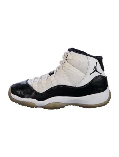 Pre-owned Jordan Babies' Toddler Boys' Patterned Hi-top Sneakers In White