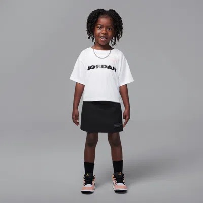 Jordan Babies' Toddler Crafted Utility 2-piece Skort Set In Black
