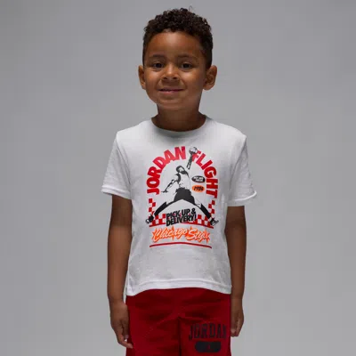 Jordan Babies' Toddler Deep Dish T-shirt In White