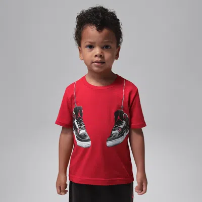Jordan Babies' Toddler Hanging Aj3 T-shirt In Red