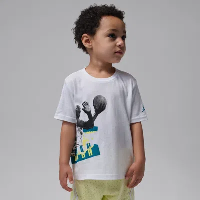 Jordan Babies' Toddler History Lesson T-shirt In White