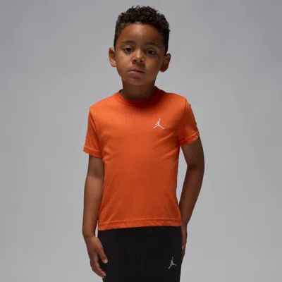 Jordan Babies' Toddler Jumpman Air Embroidered T-shirt In Orange