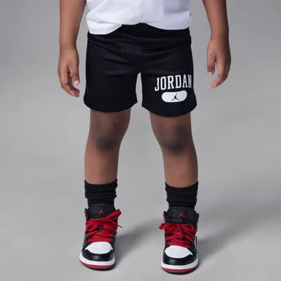 Jordan Babies' Toddler Mesh Pe Shorts In Black