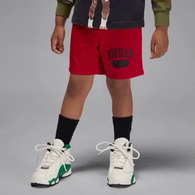 Jordan Babies' Toddler Mesh Pe Shorts In Red