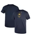 Jordan Toddler Navy Michigan Wolverines Legend Football Performance T-shirt In Navy
