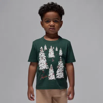 Jordan Babies' Toddler Winterland T-shirt In Green