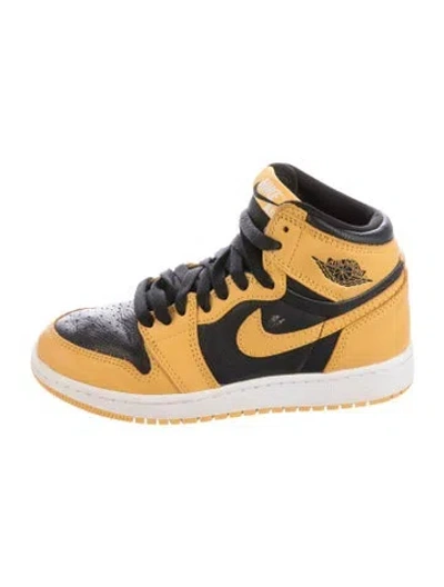 Pre-owned Jordan Babies' Toddlers', Boy's High Top Sneakers In Yellow
