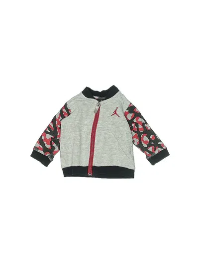 Pre-owned Jordan Babies' Track Jacket In Gray