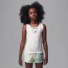 Jordan Training Camp Big Kids' Pintuck Tank Top In Brown