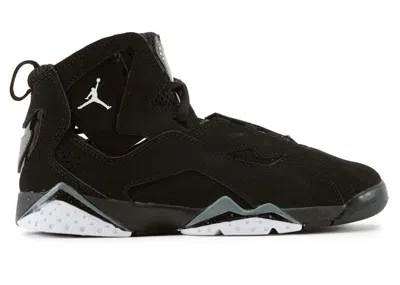 Pre-owned Jordan True Flight Cool Grey Sneakers In Black/white