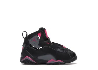 Pre-owned Jordan True Flight Sneakers In Black/dark Grey/deadly Pink