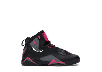 Pre-owned Jordan True Flight Sneakers In Black/dark Grey/deadly Pink