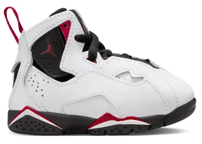 Pre-owned Jordan True Flight Sneakers In White/black/varsity Red