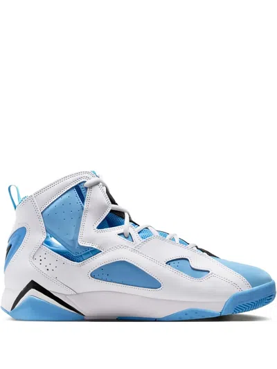 Jordan True Flight "white/university Blue" Sneakers