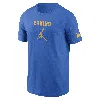 Jordan Men's Ucla Bruins Campus Mascot  College T-shirt In Blue