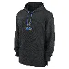 Jordan Men's Ucla Bruins Sideline Jersey  Dri-fit College Pullover Hoodie In Black