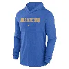 Jordan Men's Light Blue Ucla Bruins Sideline Hoodie Performance Long Sleeve T-shirt In Blue