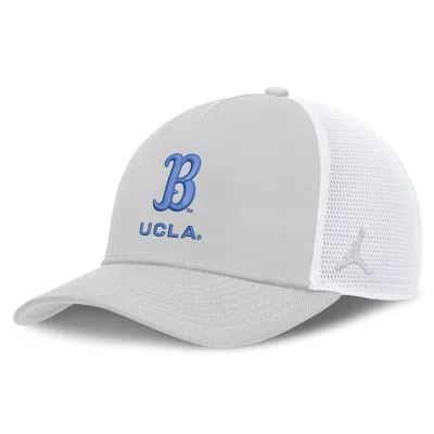 Jordan Ucla Sideline Rise Gameday  Brand College Trucker Adjustable Hat In Multi
