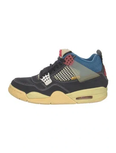 Pre-owned Jordan Union Off Noir Athletic Sneakers In Black