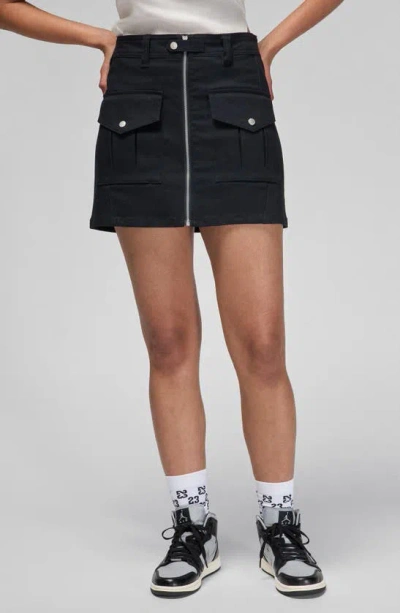 Jordan Utility Miniskirt In Black
