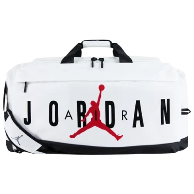 Jordan Velocity Duffel Large In White/black
