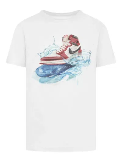 JORDAN WATER-SPLASH GRAPHIC TEE