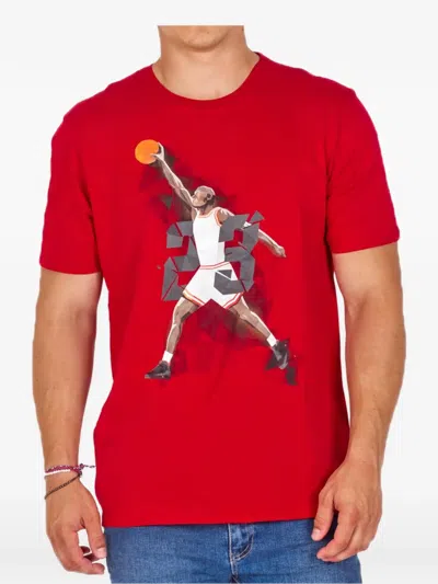 Jordan West Madison St. Graphic-print T-shirt In Red