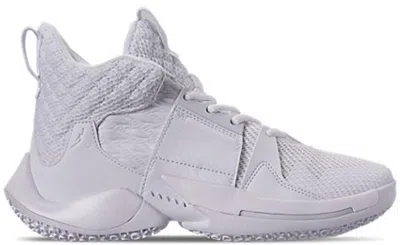 Pre-owned Jordan Why Not 0.2 Sneakers In Offin White/off White/platinum Tint