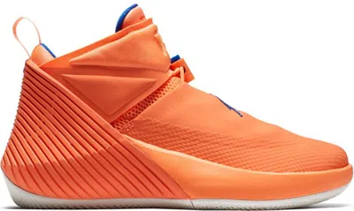 Pre-owned Jordan Why Not Zer0.1 Cotton Shot Sneakers In Orange Pulse/hyper Royal/sail In Multi
