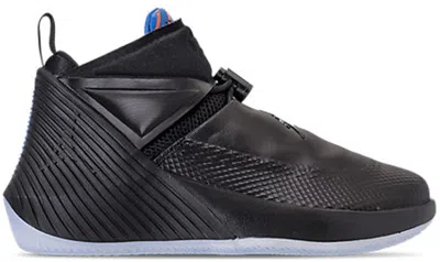 Pre-owned Jordan Why Not Zer0.1 Signal Blue Sneakers In Black/pink Blast