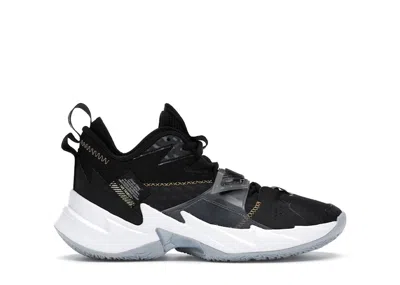 Pre-owned Jordan Why Not Zer0.3 The Family Sneakers In Black/metallic Gold/white