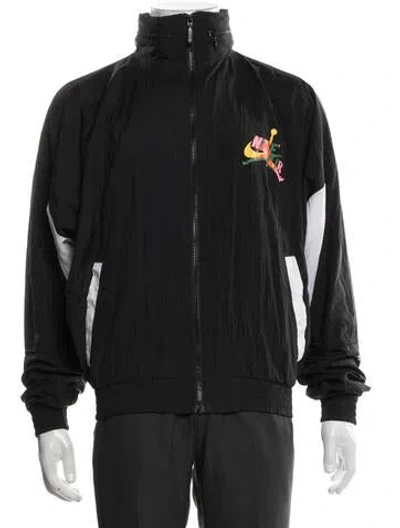 Pre-owned Jordan Windbreaker In Black/neutrals