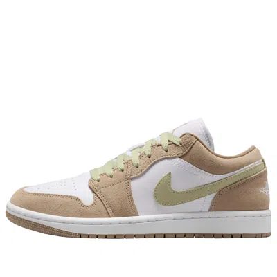 Jordan (wmns) Air  1 Low 'khaki Olive Aura' In Neutral