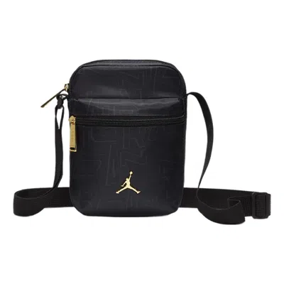 Jordan (wmns) Air  Black And Gold Festival Bag 'black Gold' In Brown