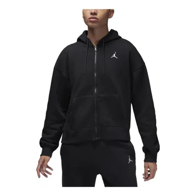 Jordan (wmns) Air  Brooklyn Fleece Full-zip Hoodie 'black White'