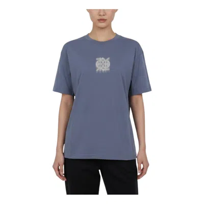 Jordan (wmns) Air  Casual Round Neck T-shirt Asia Sizing 'grey' In Blue