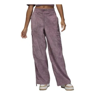 Jordan (wmns) Air  Corduroy Chicago Pants 'purple Pink' In Multi