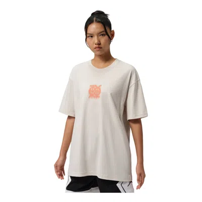 Jordan (wmns) Air  Dri-fit Sport Dongdan T-shirt 'light Reddish Brown' In Gray