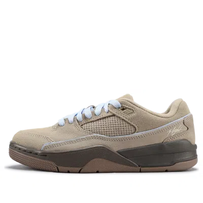 Jordan (wmns) Air  Flight Court 'khaki Ironstone Hydrogen Blue' In Brown