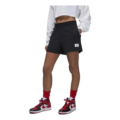 Jordan (wmns) Air  Flight Fleece Colour-block Shorts 'black'