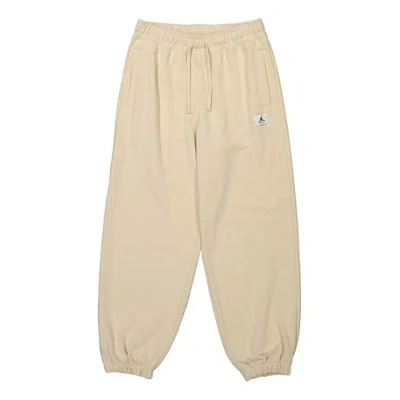 Jordan (wmns) Air  Flight Fleece Trousers 'beach' In Neutral