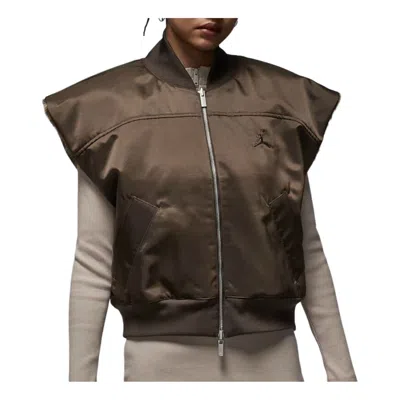 Jordan (wmns) Air  Flight Reversible Vest Asia Sizing 'baroque Brown British Khaki'