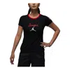 Jordan (wmns) Air  Graphic Slim Fit T-shirt Asia Sizing 'black'