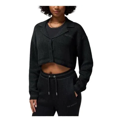 Jordan (wmns) Air  Knit Cardigan 'black'