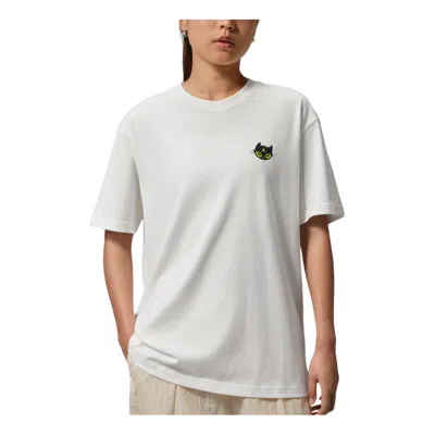 Jordan (wmns) Air  Oversized Graphic T-shirt Asia Sizing 'sail' In Animal Print