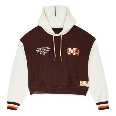 Jordan (wmns) Air  X Maison Chteau Rouge Hoodie 'brown Basalt'