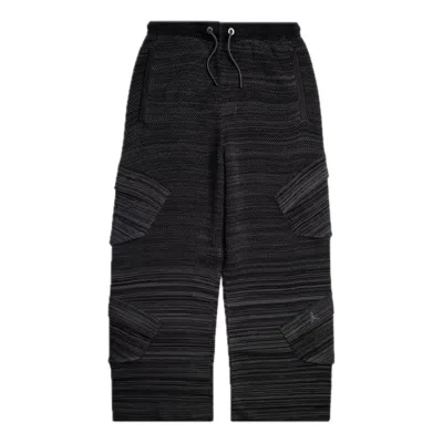 Jordan (wmns) Air  X Tla Knit Pants 'dark Smoke Grey Black'