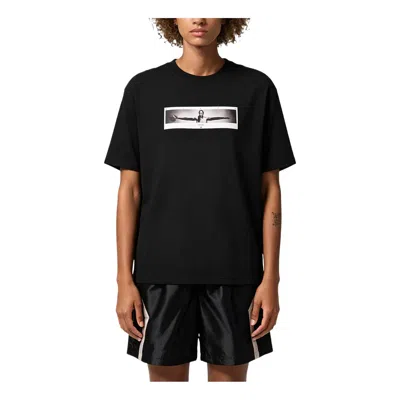 Jordan (wmns)  Sport Dri-fit Graphic T-shirt 'black Light Orewood Brown'