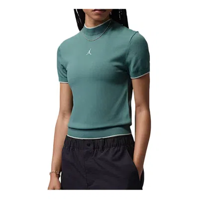 Jordan (wmns)  Sport T-shirt 'bicoastal Pistachio Frost' In Green