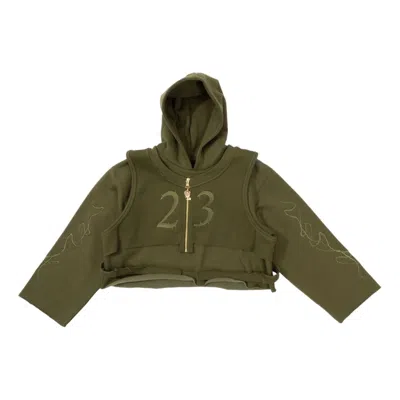 Jordan (wmns)  X Teyana Taylor Hoodie 'rough Green'